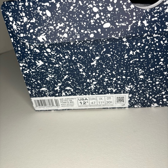 Jordan 5 Midnight Navy “Reverse Georgetown” Men 12.5 FD6812-400 - Picture 9 of 9